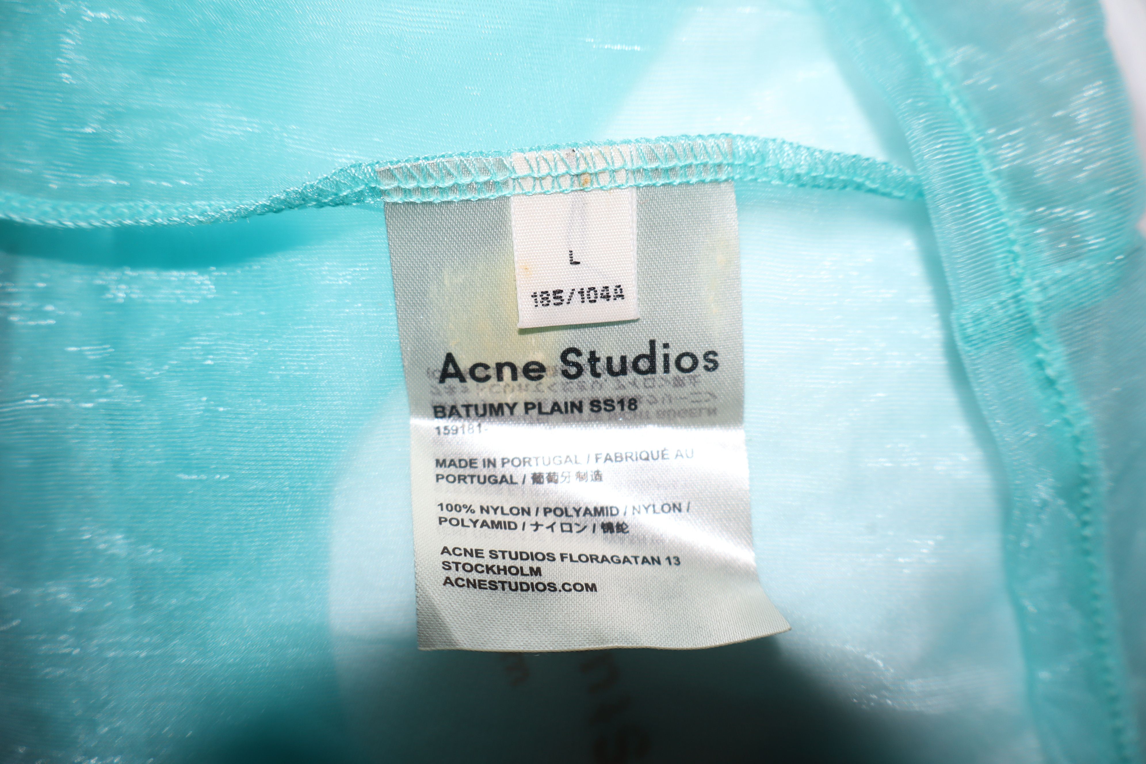 Acne Studios Acne studios Batumy plain t-shirt Size L / US 10 / IT 46 - 12 Thumbnail