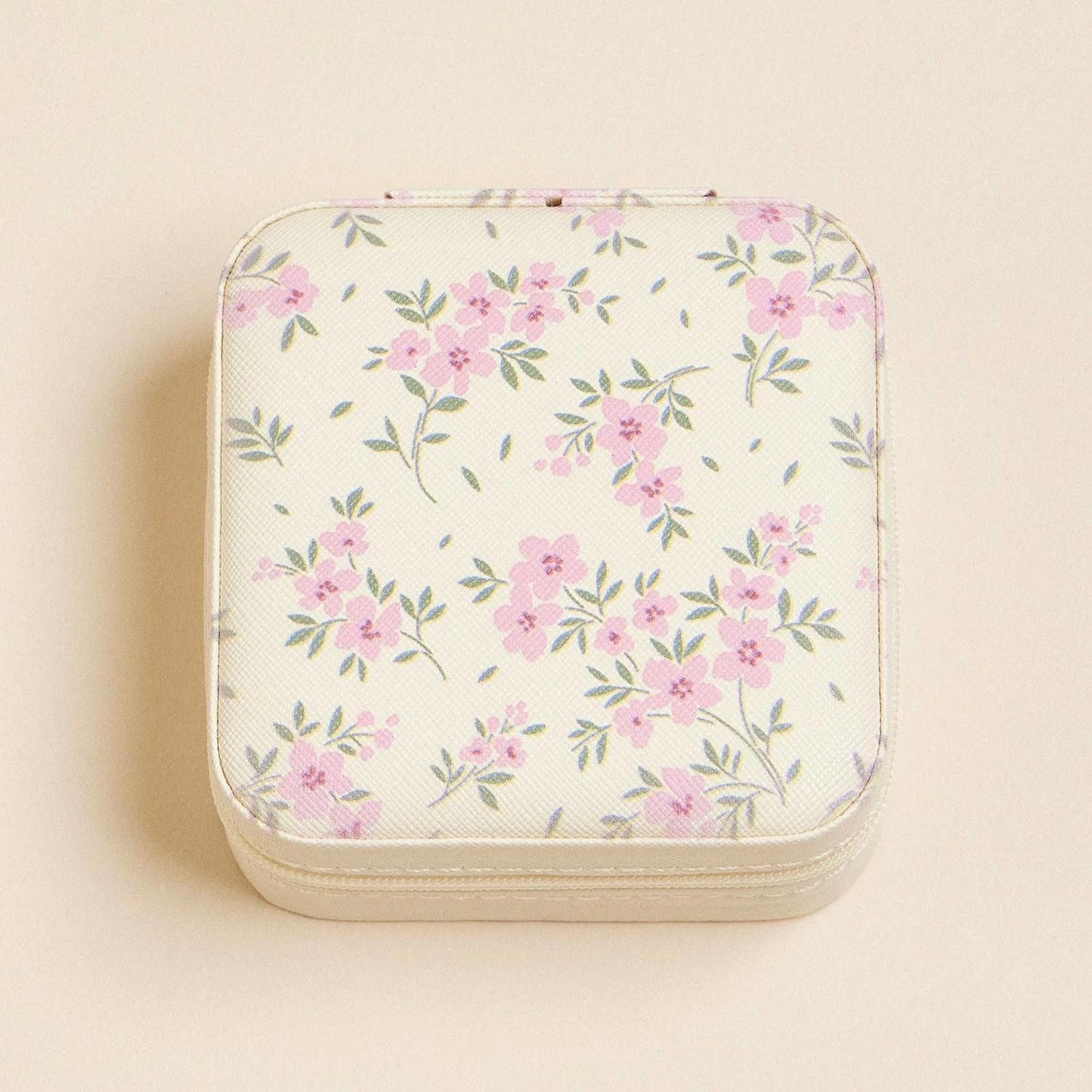 Other Multi Color Flower Pattern Jewelry Box -Travel Size Size ONE SIZE - 2 Thumbnail