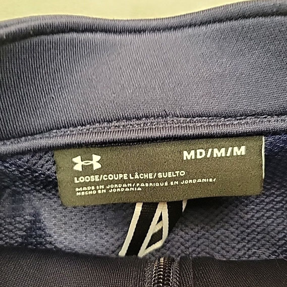 Under Armour Under Armour Command Jacket Womens Medium Blue Full Zip Loose Fit Casual Warm Up Size M / US 6-8 / IT 42-44 - 3 Thumbnail