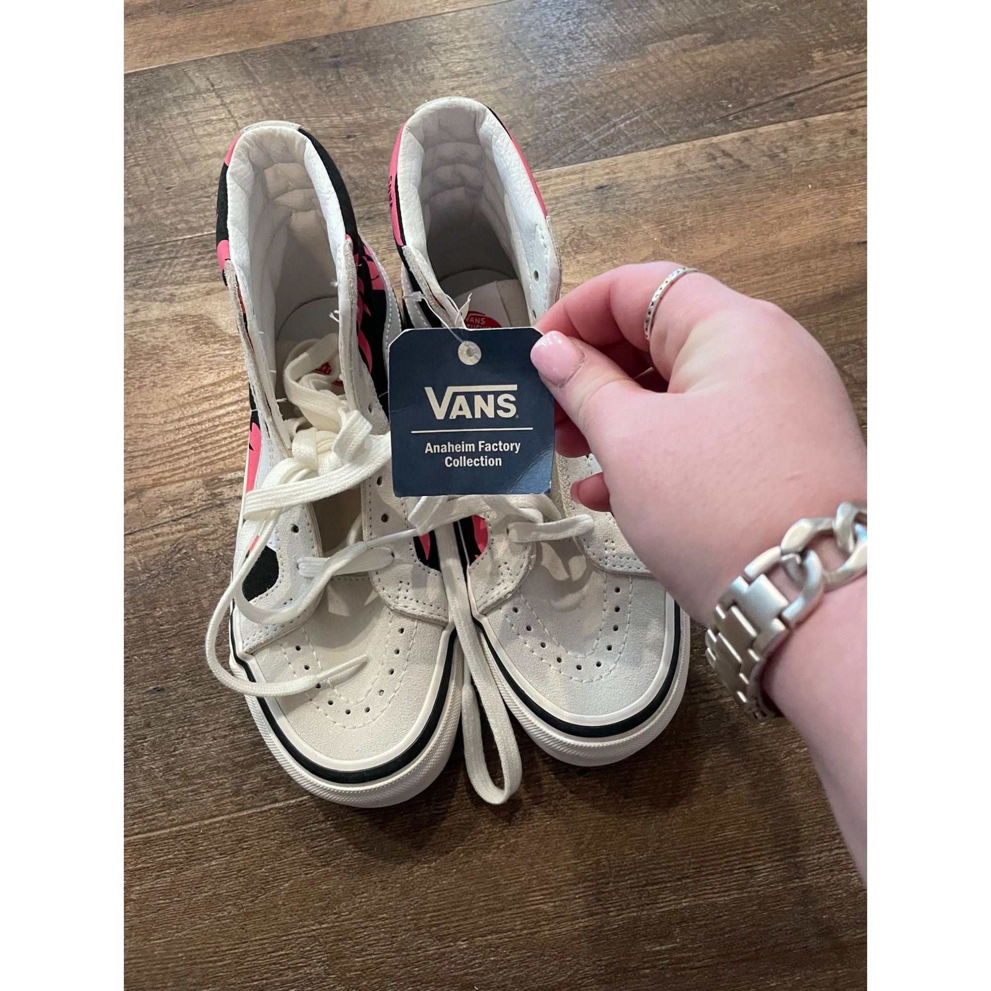 Vans BNWT Vans Sk8-Hi 38 DX Summer Leaf Shoes Skate Sneakers Wome Size US 5.5 / IT 35.5 - 4 Thumbnail