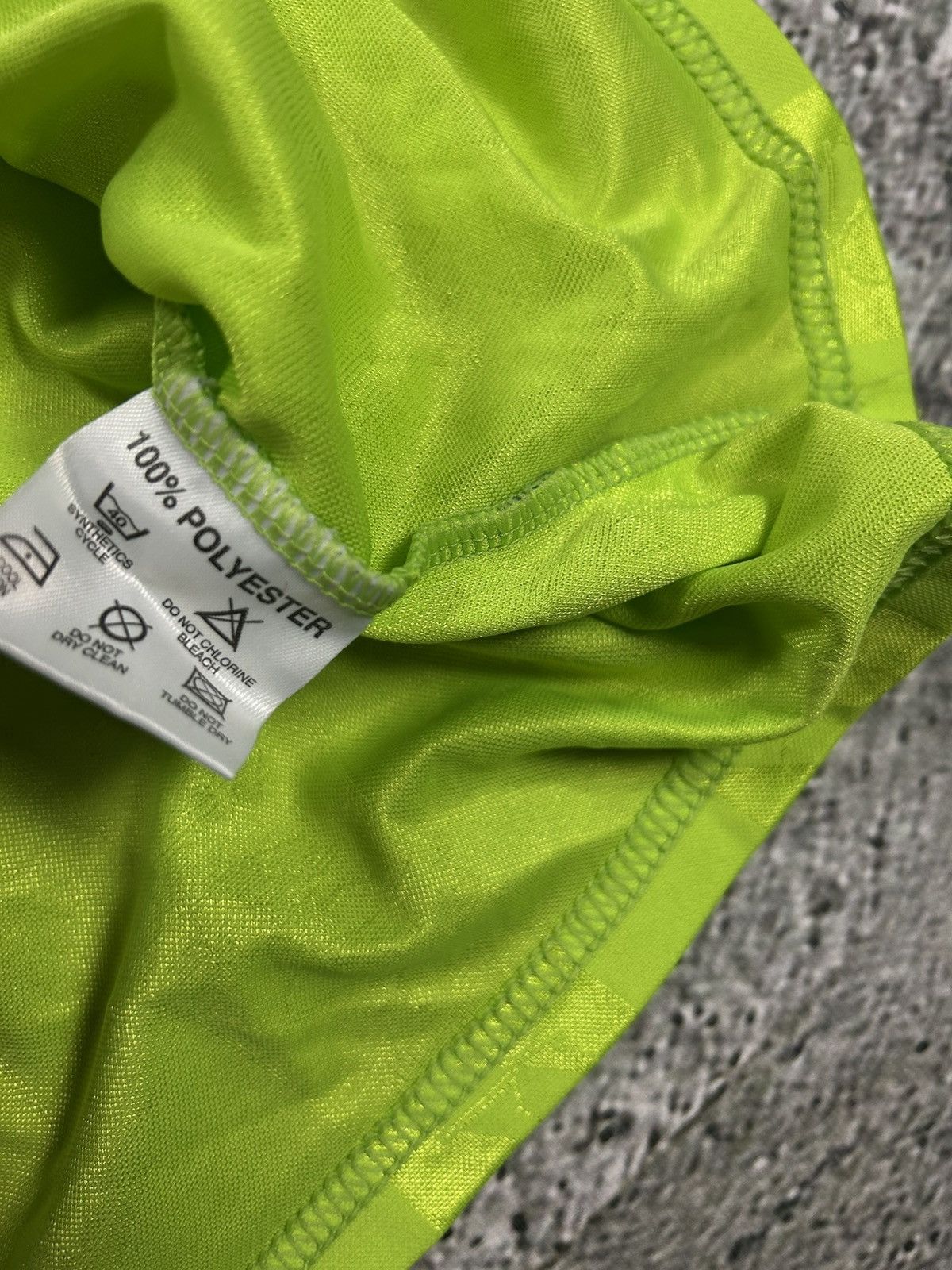 Diadora × Vintage Diadora vintage Jersey neon green 90s big logo Size US XL / EU 56 / 4 - 8 Thumbnail