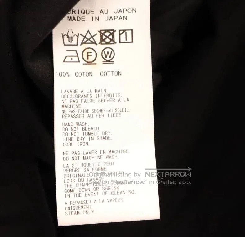 Yohji Yamamoto Yohji Yamamoto 21SS Long Sleeve Shirt. Size US S / EU 44-46 / 1 - 4 Thumbnail