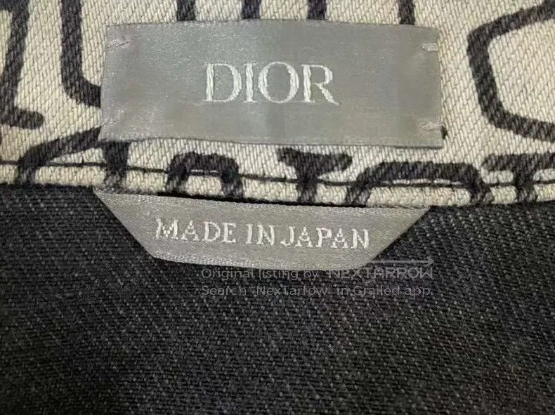 Dior Dior Full-print logo zipper denim jacket Size US M / EU 48-50 / 2 - 3 Thumbnail