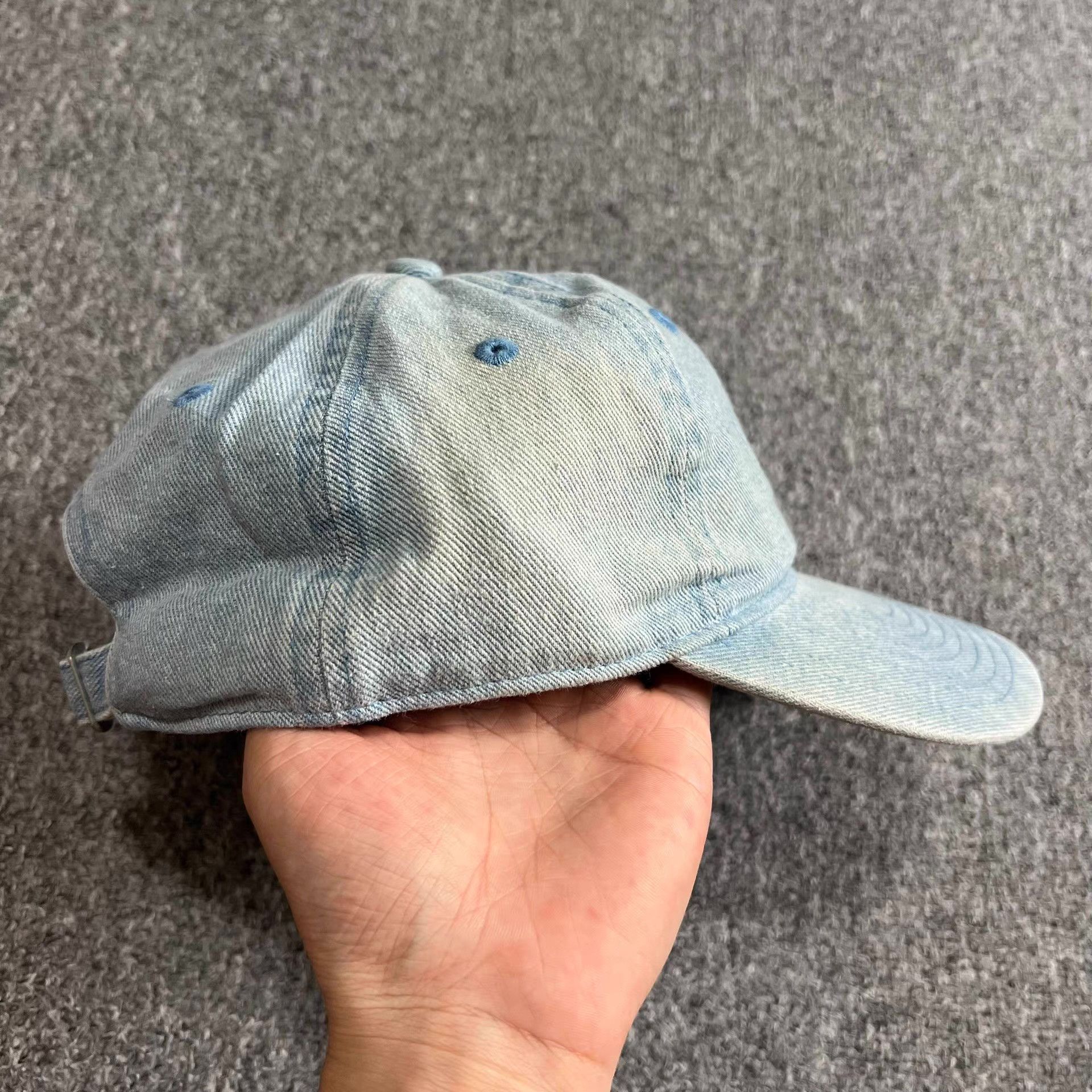Cross Colours Cross Colours washed embroidered curved brim baseball cap Q7 Size ONE SIZE - 6 Thumbnail