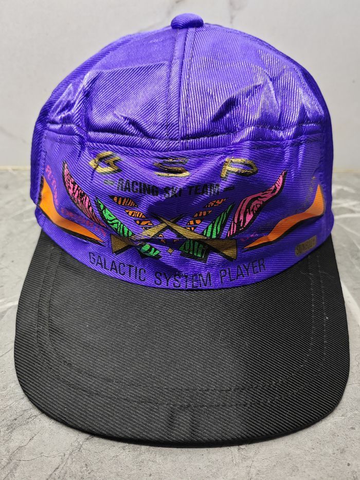 Japanese Brand Vintage GSP Racing Ski Team Cap Hat Size ONE SIZE - 2 Thumbnail