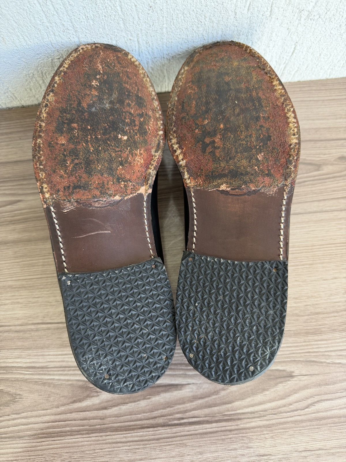 Prada Brushed leather penny loafers Size US 9.5 / EU 42-43 - 15 Thumbnail