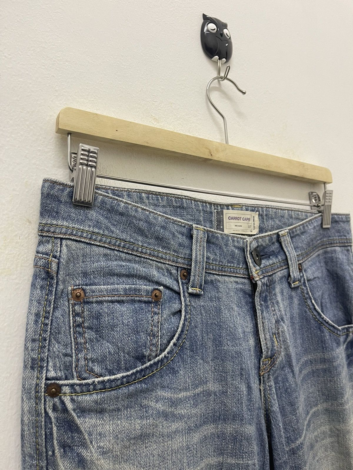 Gap Rare Vintage GAP Carrot Capri Made in Japan Size 31" - 3 Thumbnail