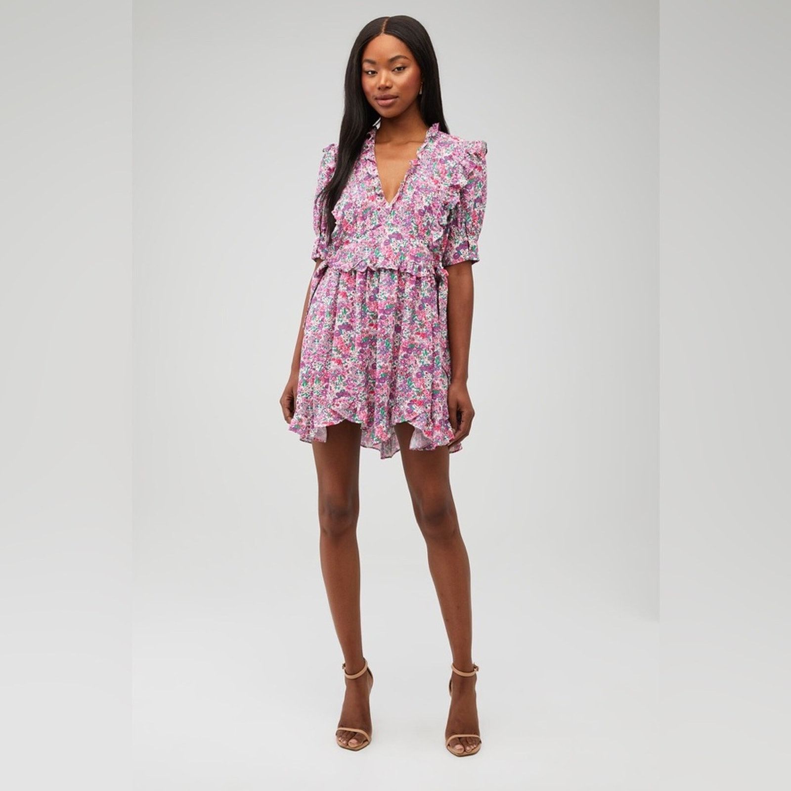 For Love & Lemons 💖 For Love & Lemons Katarina Mini Dress Size M (item #084) Size M / US 6-8 / IT 42-44 - 4 Thumbnail