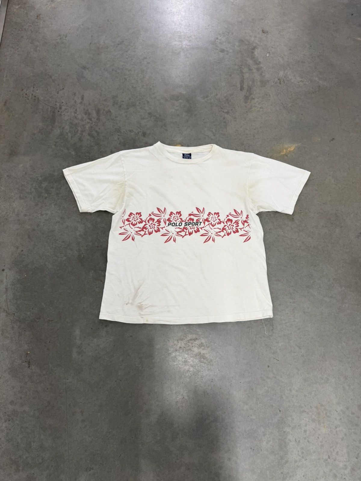Polo Ralph Lauren Polo Sport Ralph Lauren Vintage Surf 90s T Shirt White Size US L / EU 52-54 / 3 - 9 Thumbnail