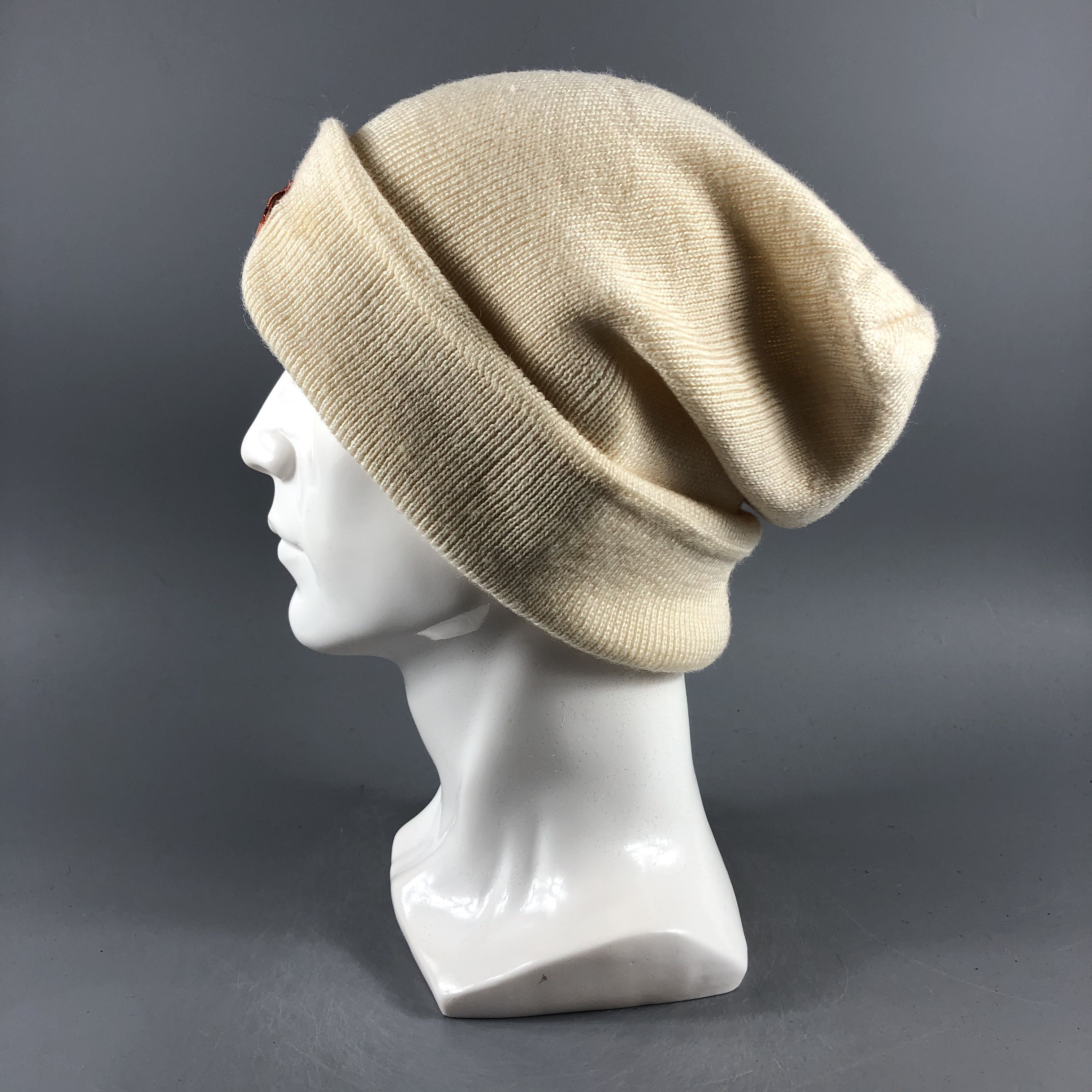Vintage Vintage Beanie Snow Hat Snow Cap -D369 Size ONE SIZE - 1 Thumbnail