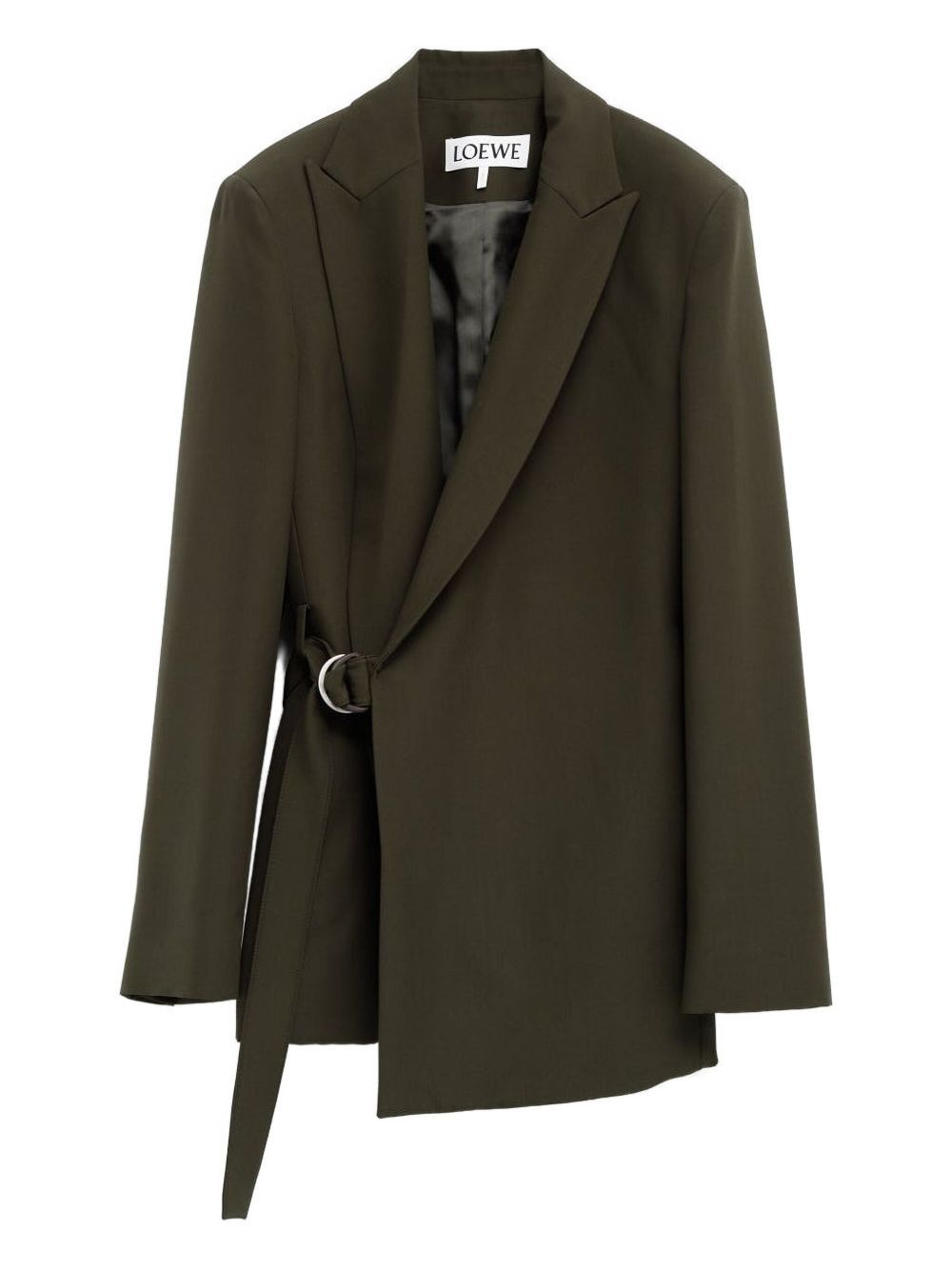 Loewe WOOL DRAPED BLAZER JACKET Size S / US 4 / IT 40 - 1 Thumbnail