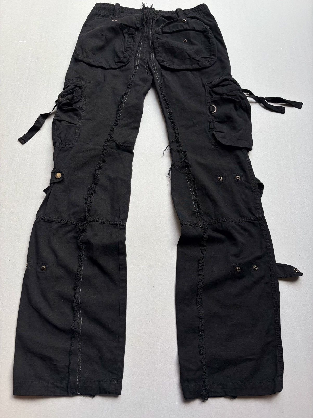 Japanese Brand Vertgarments frayed cargo pants Size US 28 / EU 44 - 7 Thumbnail