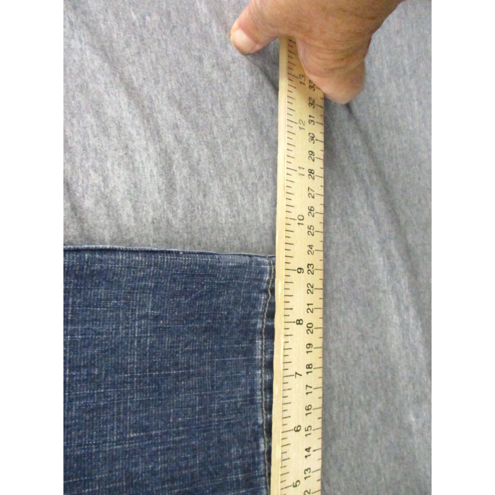 Abercrombie & Fitch VINTAGE Abercrombie & Fitch Jeans Womens 8 Flared Bootcut Blue 90s Y2K EUC Size 24" / US 00 / IT 34 - 6 Thumbnail