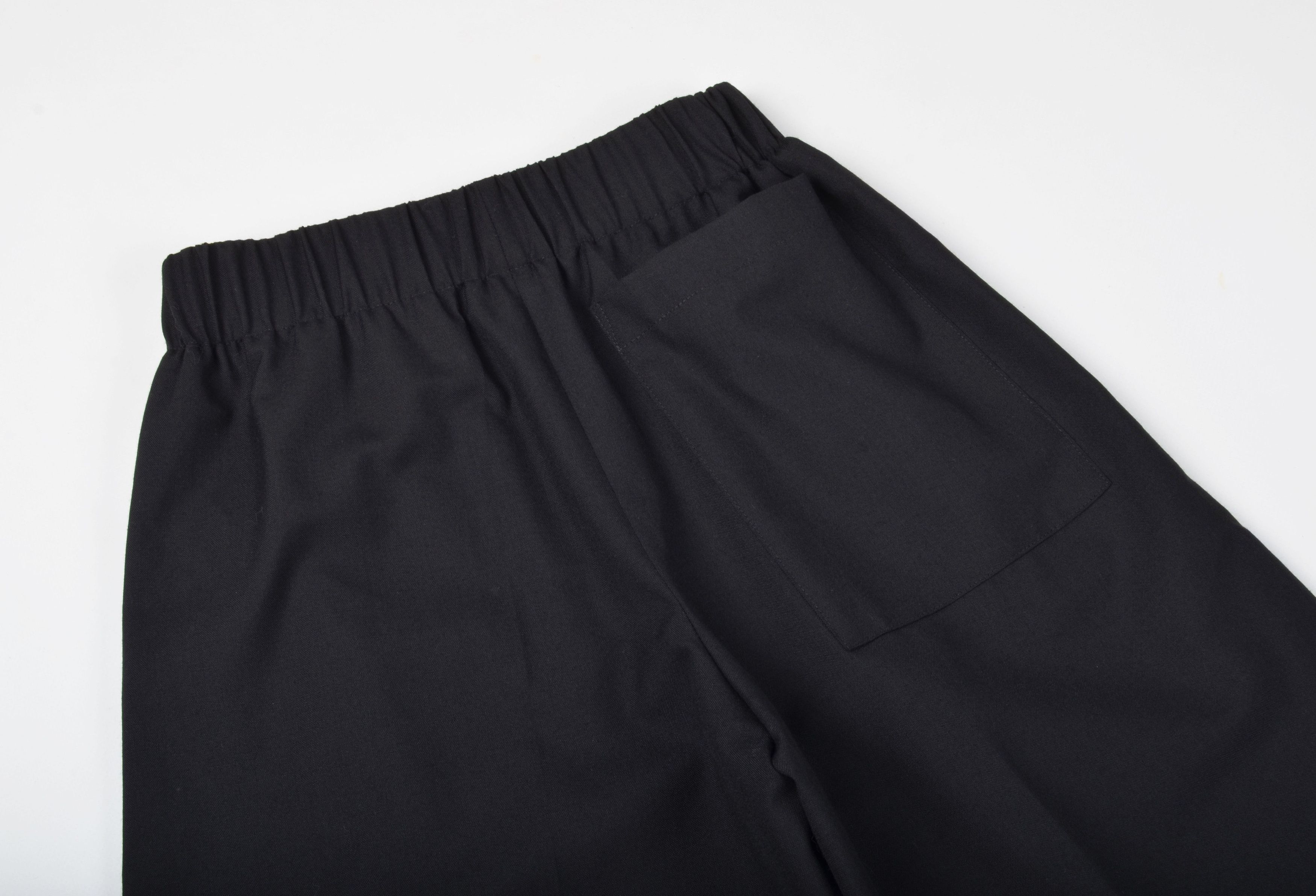 Loewe Loewe Black Wool Wide Leg Cropped Culottes Trousers Pants Size 24" / US 00 / IT 34 - 9 Thumbnail