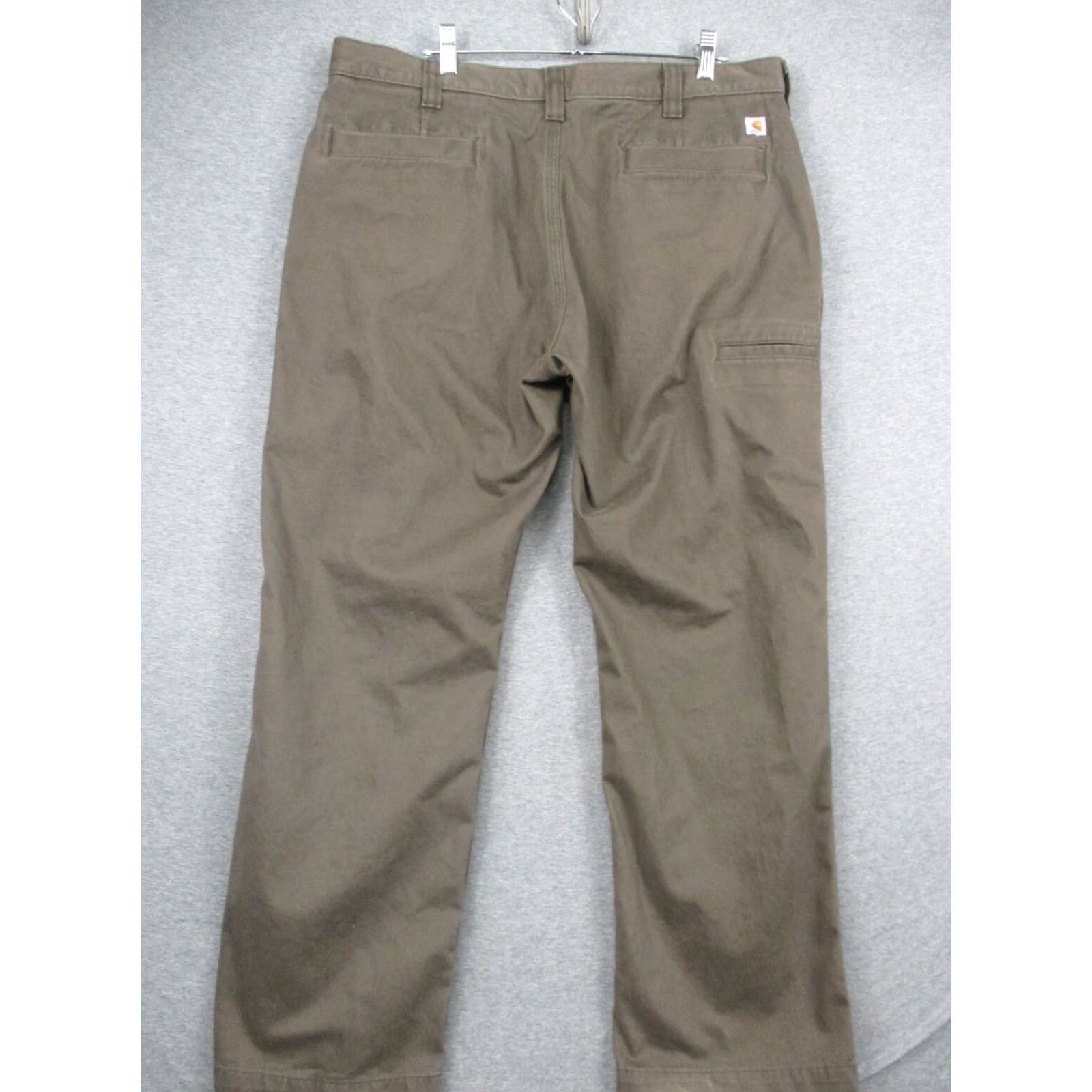 Carhartt Carhartt Rugged Pants 38x30 Mens Brown Duck Canvas Work Utility Shirt? Size US 38 / EU 54 - 3 Thumbnail