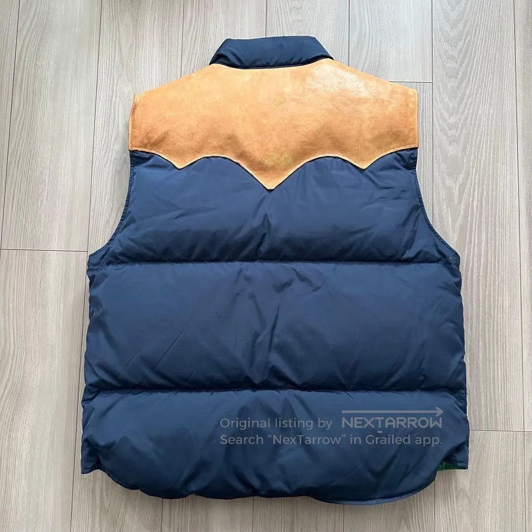 RRL Ralph Lauren RRL Reversible Down Vest. Size US XL / EU 56 / 4 - 5 Thumbnail