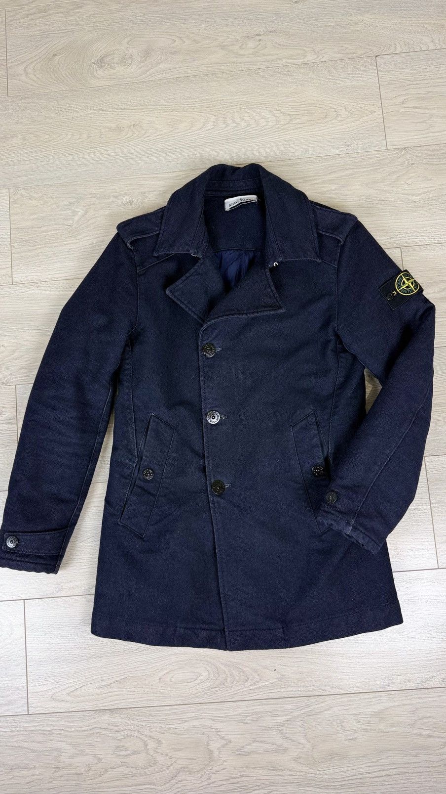Stone Island Stone Island Saia Doppia Faccia Wool Coat Jacket Size US S / EU 44-46 / 1 - 2 Thumbnail