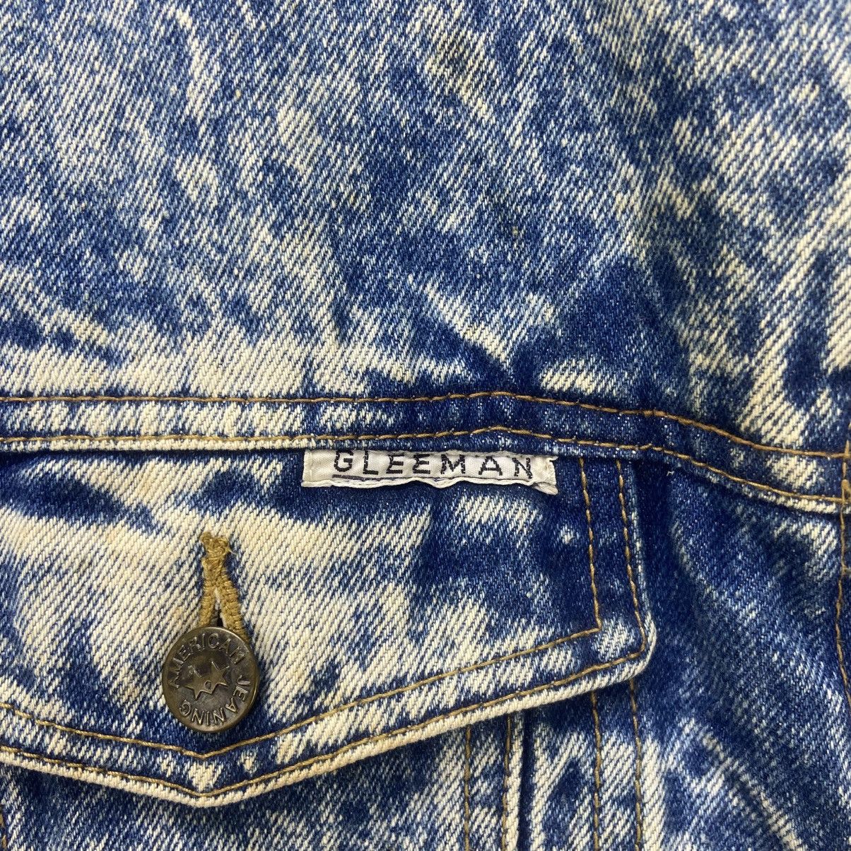 Japanese Brand Vtg Gleeman Japanese Brand Acid Wash Retro Trucker Jacket Size US M / EU 48-50 / 2 - 9 Thumbnail