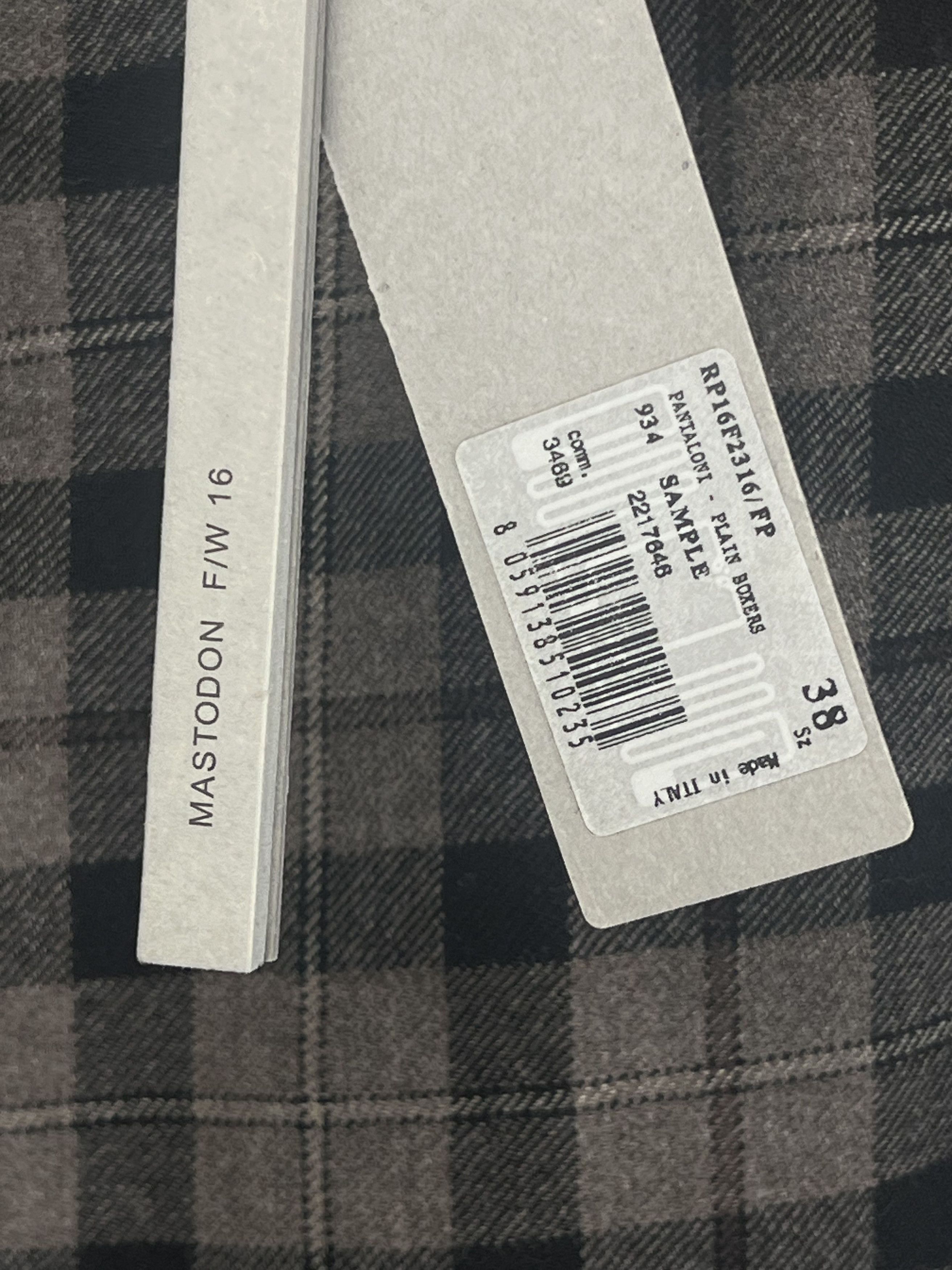 Rick Owens Brand New Pantaloni Plain Boxers MASTODON FW16 Sample Size 26" / US 2 / IT 38 - 13 Thumbnail
