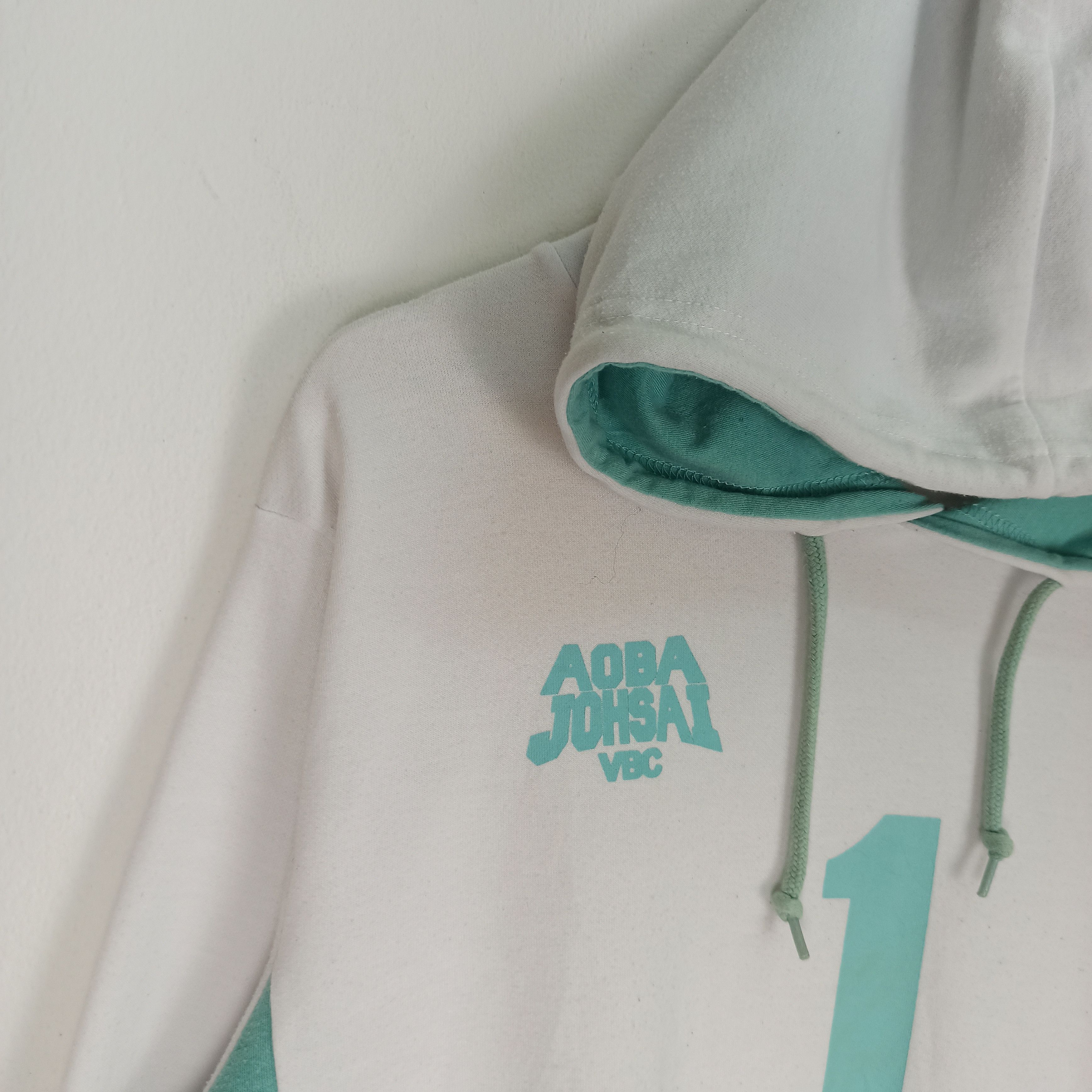 Anime 🔥STEALS🔥 RARE ANIME AOBA JOHSAI VBC HIGH SCHOOL HOODIE Size US L / EU 52-54 / 3 - 6 Thumbnail