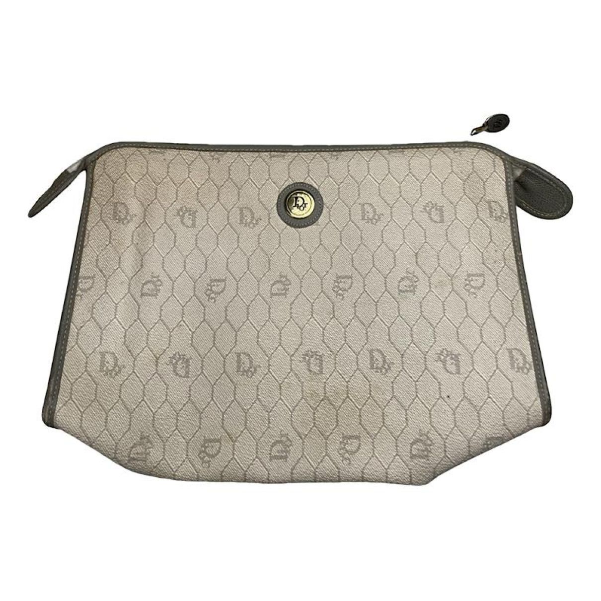 Dior 30 Montaigne White Leather Clutch Bag Size ONE SIZE - 1 Thumbnail