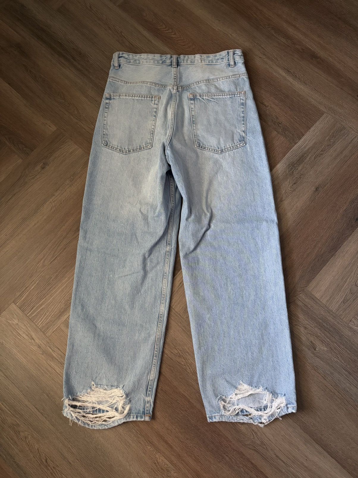 Zara Zara Baggy Fit Jeans With Rips Size US 32 / EU 48 - 2 Thumbnail