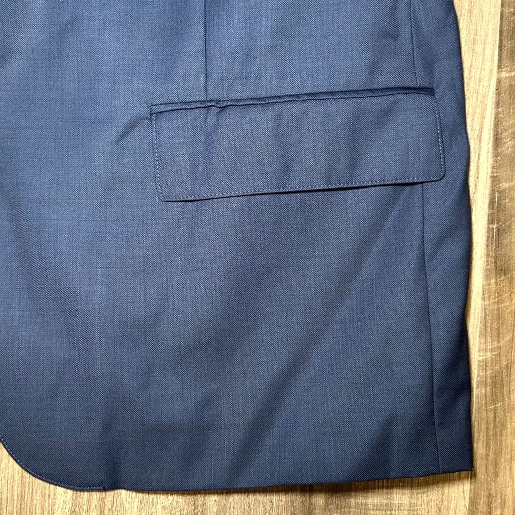Bonobos Bonobos Wool Sport Coat - 50S Navy Blue 2 Piece Men Regular Size 50S Modern Fit Shirt Jacket Mens Size US M / EU 48-50 / 2 - 5 Thumbnail