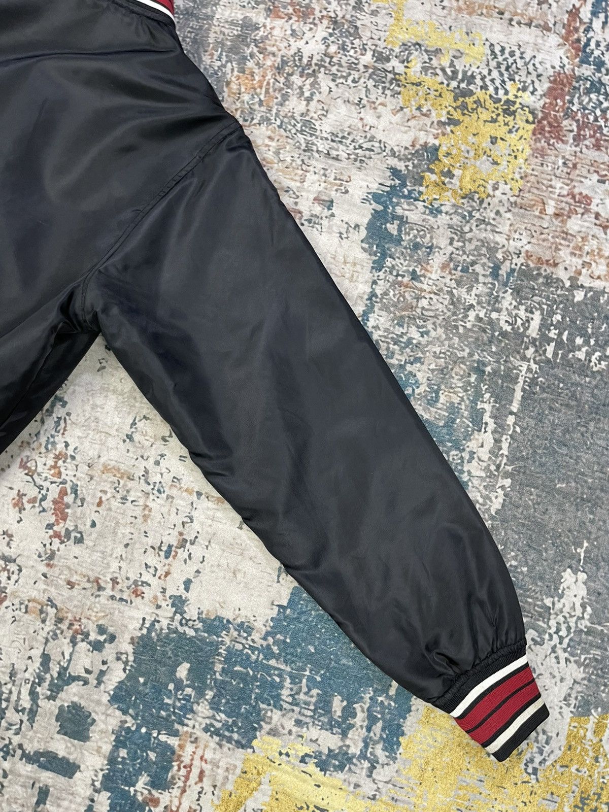 Japanese Brand Mark Gonzales NFL Starter Parody Hooded Bomber Jacket Size US S / EU 44-46 / 1 - 7 Thumbnail