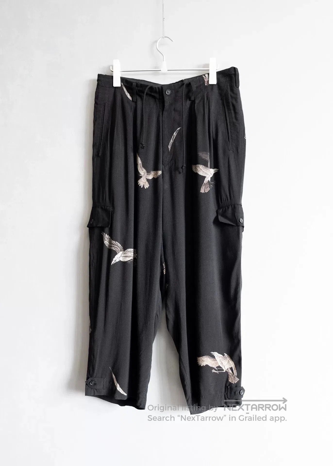 Yohji Yamamoto Yohji Yamamoto Black Crow Military Pants. Size US 27 - 1 Thumbnail