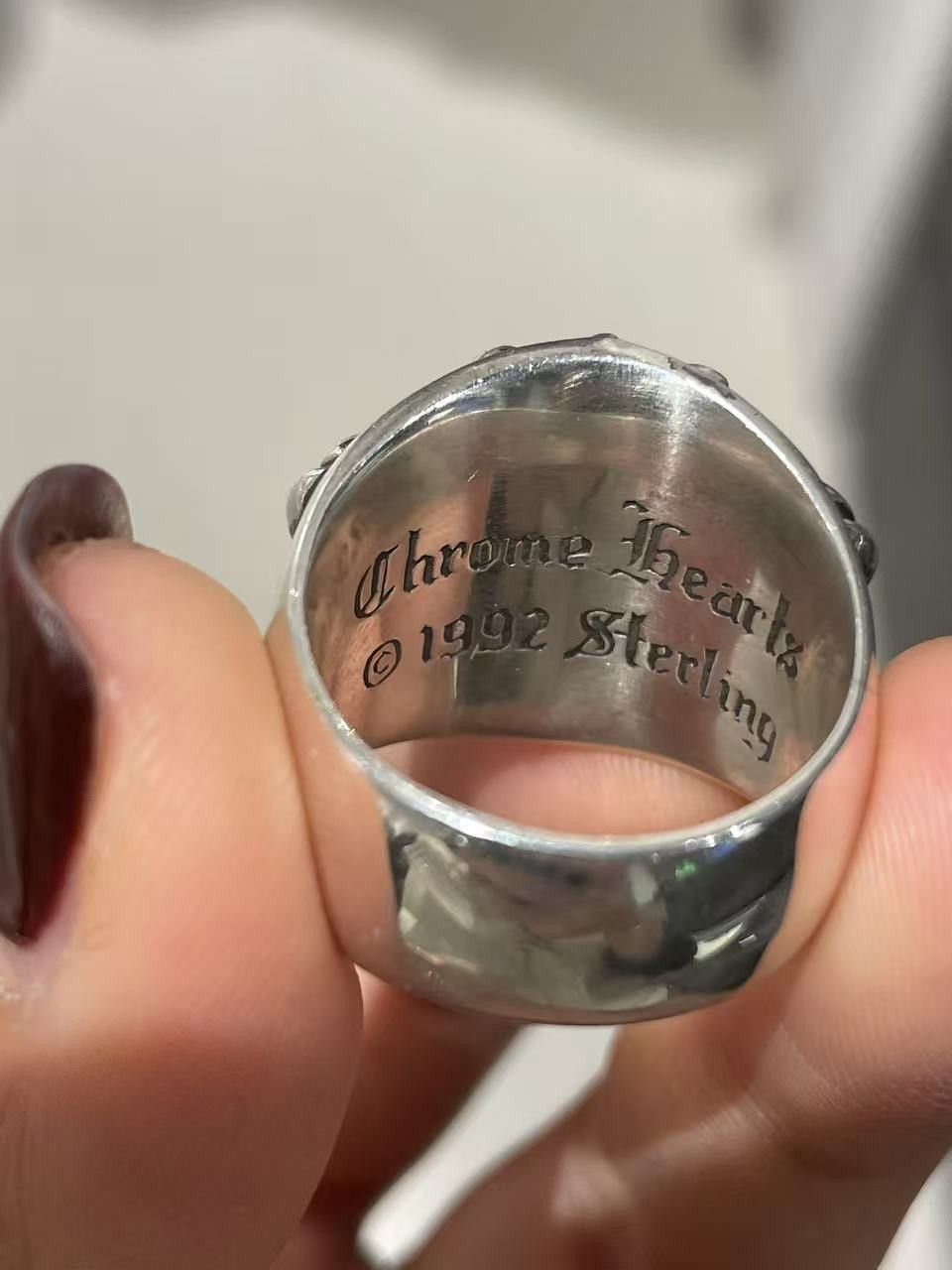 Chrome Hearts Chrome Hearts Silver Keeper Ring Size ONE SIZE - 5 Thumbnail