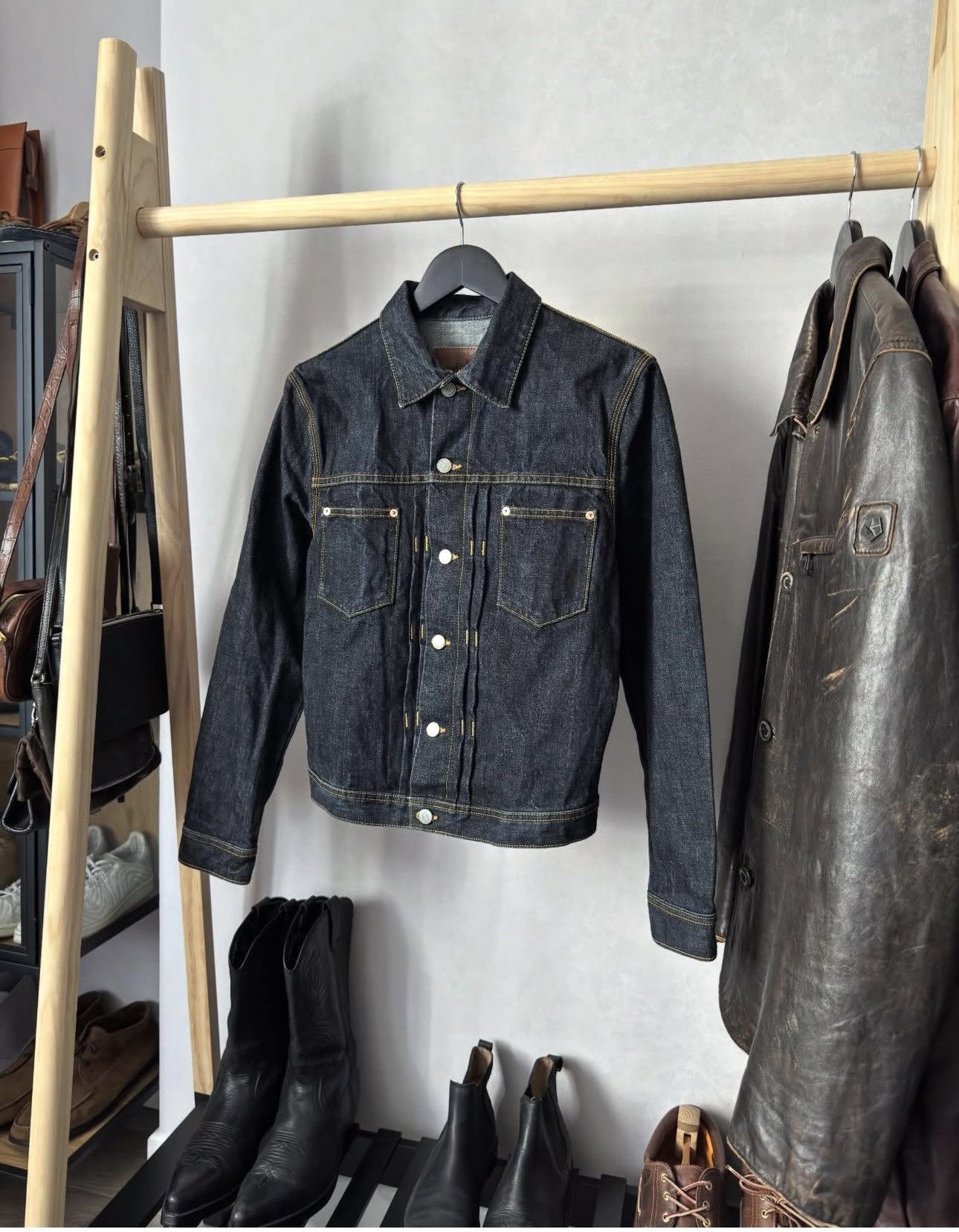 H&M H&M Tribute Denim Now & Then Very Rare Denim Jacket Size US S / EU 44-46 / 1 - 2 Thumbnail