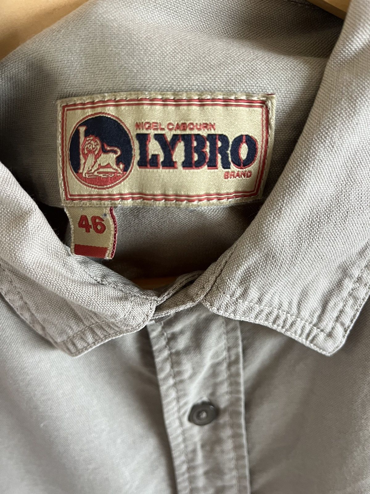 Nigel Cabourn NIGEL CABOURN LYBRO ‘WELDER POCKET SHIRT’ Size US S / EU 44-46 / 1 - 3 Thumbnail