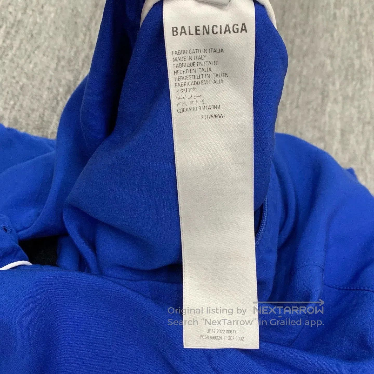 Balenciaga Balenciaga Blue Jacket. Size US S / EU 44-46 / 1 - 7 Thumbnail