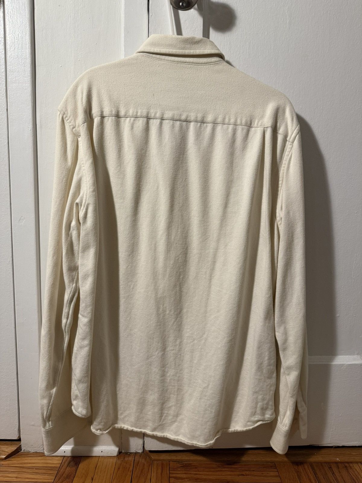 Club Monaco Cotton/wool twill button down Size US L / EU 52-54 / 3 - 3 Thumbnail