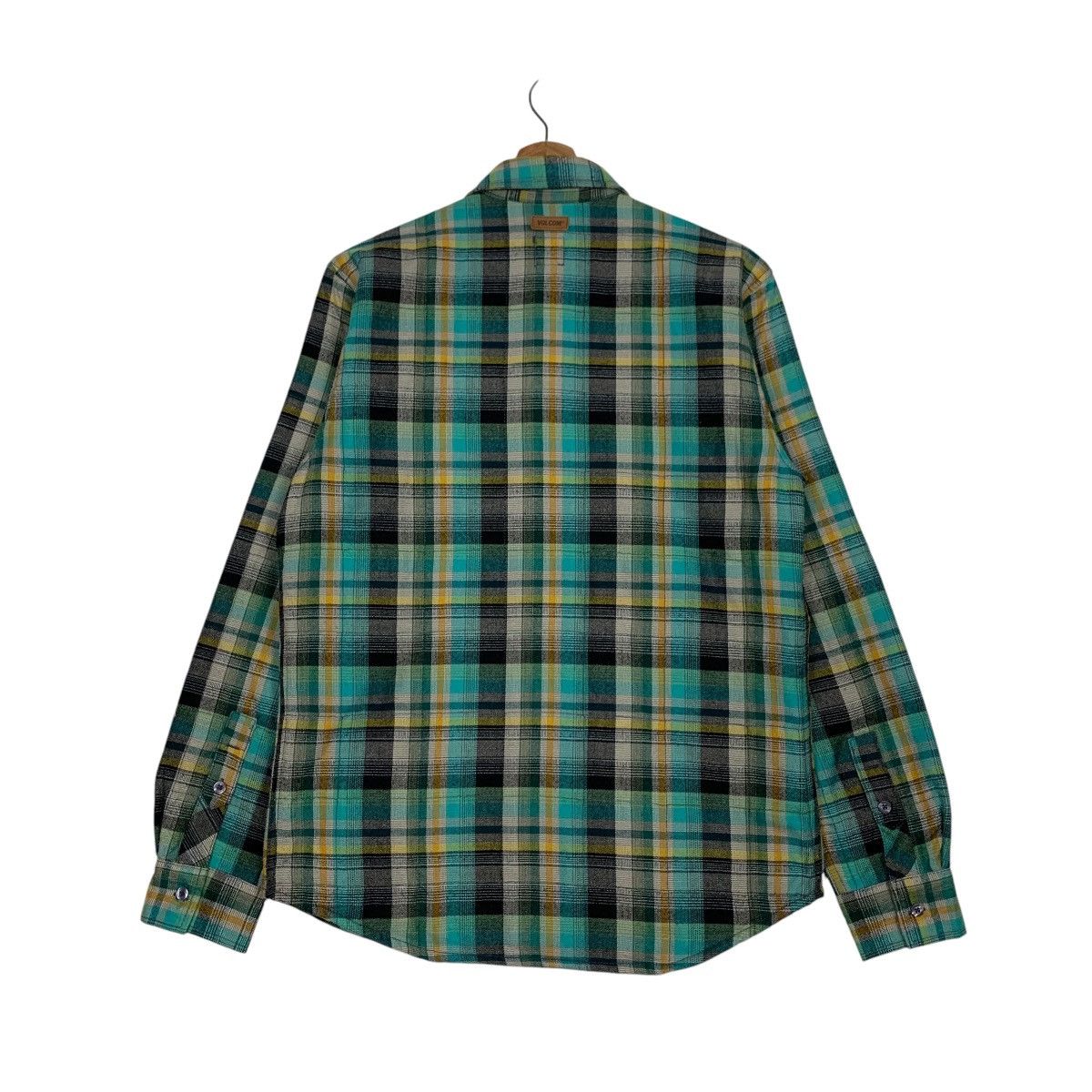 Volcom VOLCOM WORKWEAR Green Tartan Warm Flannel Jacket #2717-C122 Size US S / EU 44-46 / 1 - 14 Thumbnail