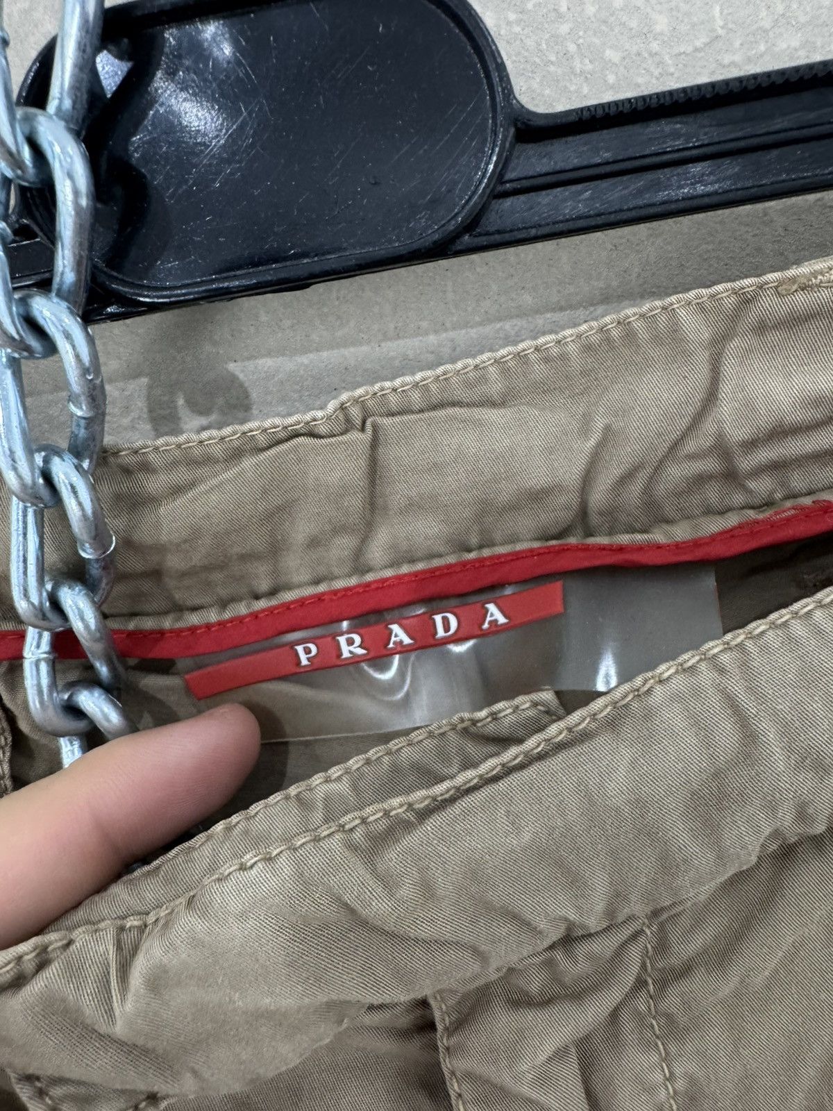 Prada Prada cropped casual formal pants size 46 vintage grey Size US 38 / EU 54 - 3 Thumbnail