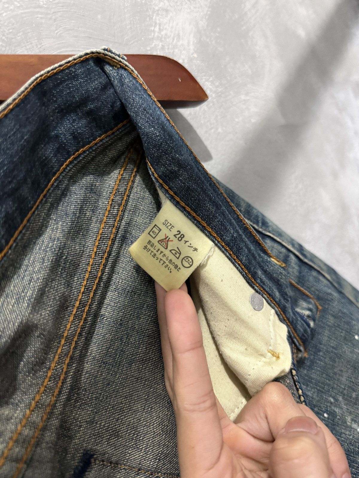 Levi's Vintage Clothing Rare Vintage Levi’s 503 XX Redline Selvedge Jeans Size US 29 - 3 Thumbnail