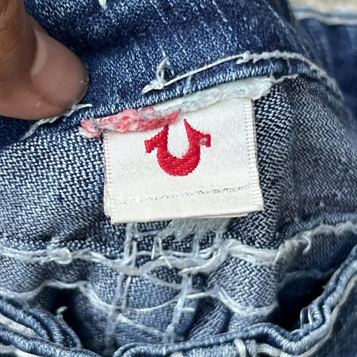True Religion “TRUE RELIGION” SUPER T JEANS Size 32" / US 10 / IT 46 - 9 Thumbnail