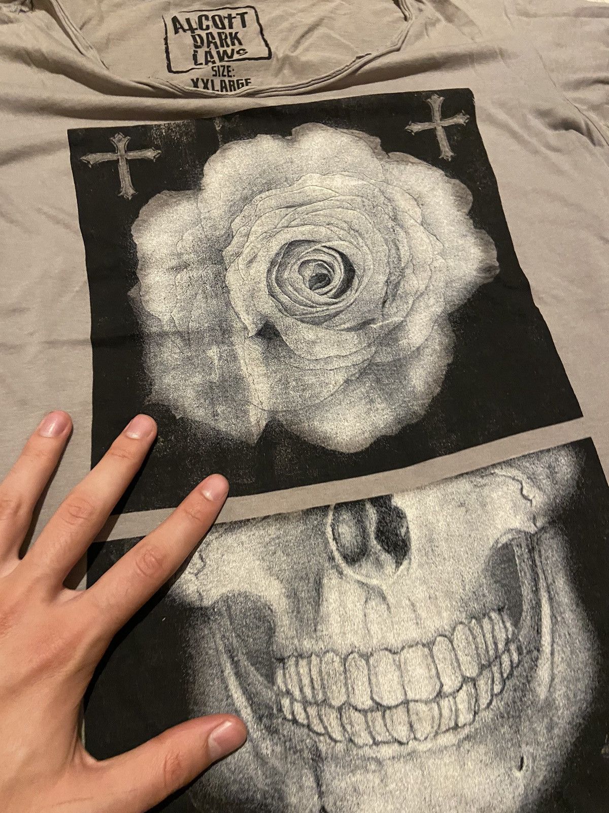 Other Alcott scull & rose y2k skeleton print tee Size US XXL / EU 58 / 5 - 3 Thumbnail