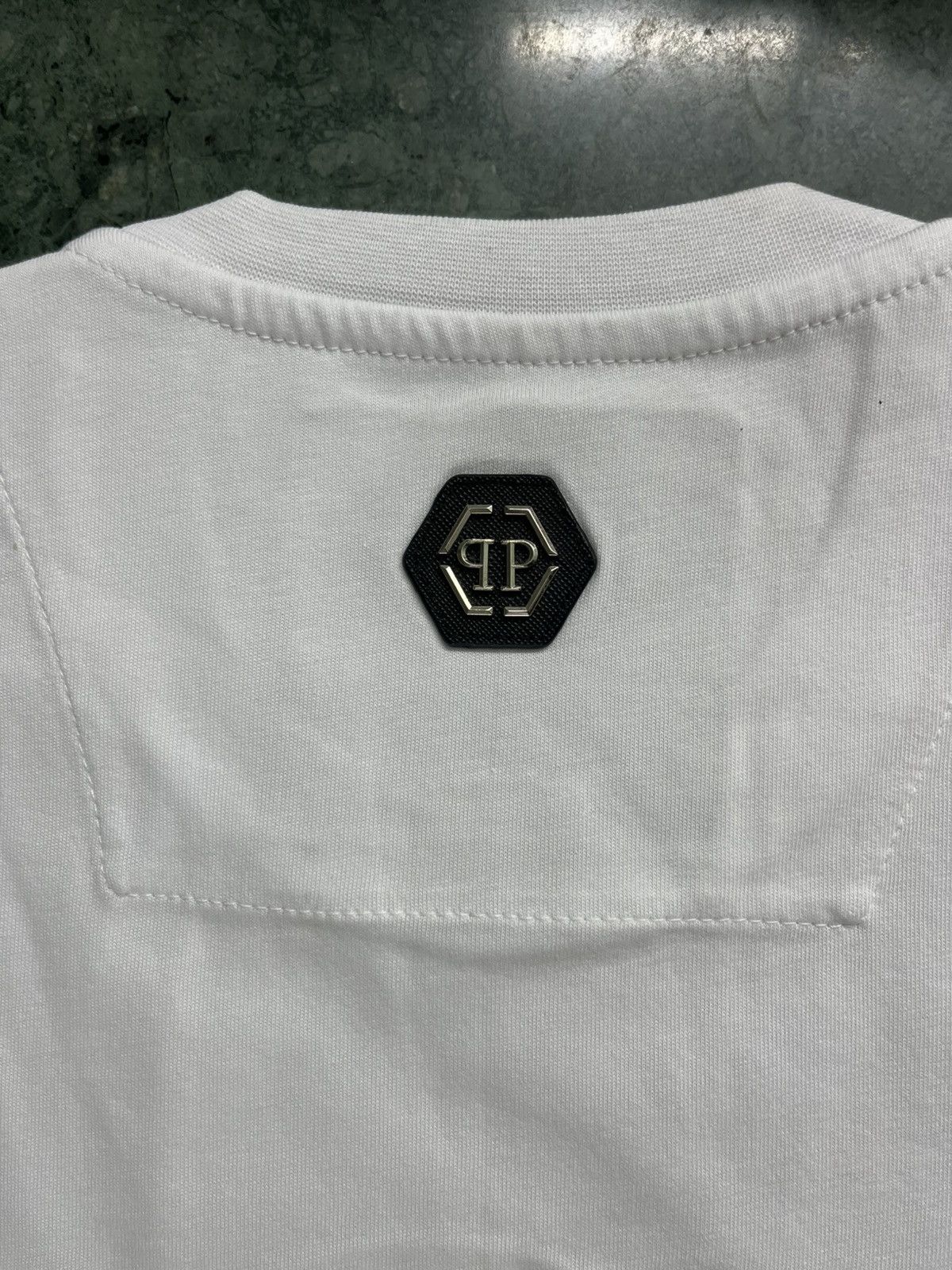 Philipp Plein Plein skull logo tshirt Philipp plein Size US S / EU 44-46 / 1 - 8 Thumbnail