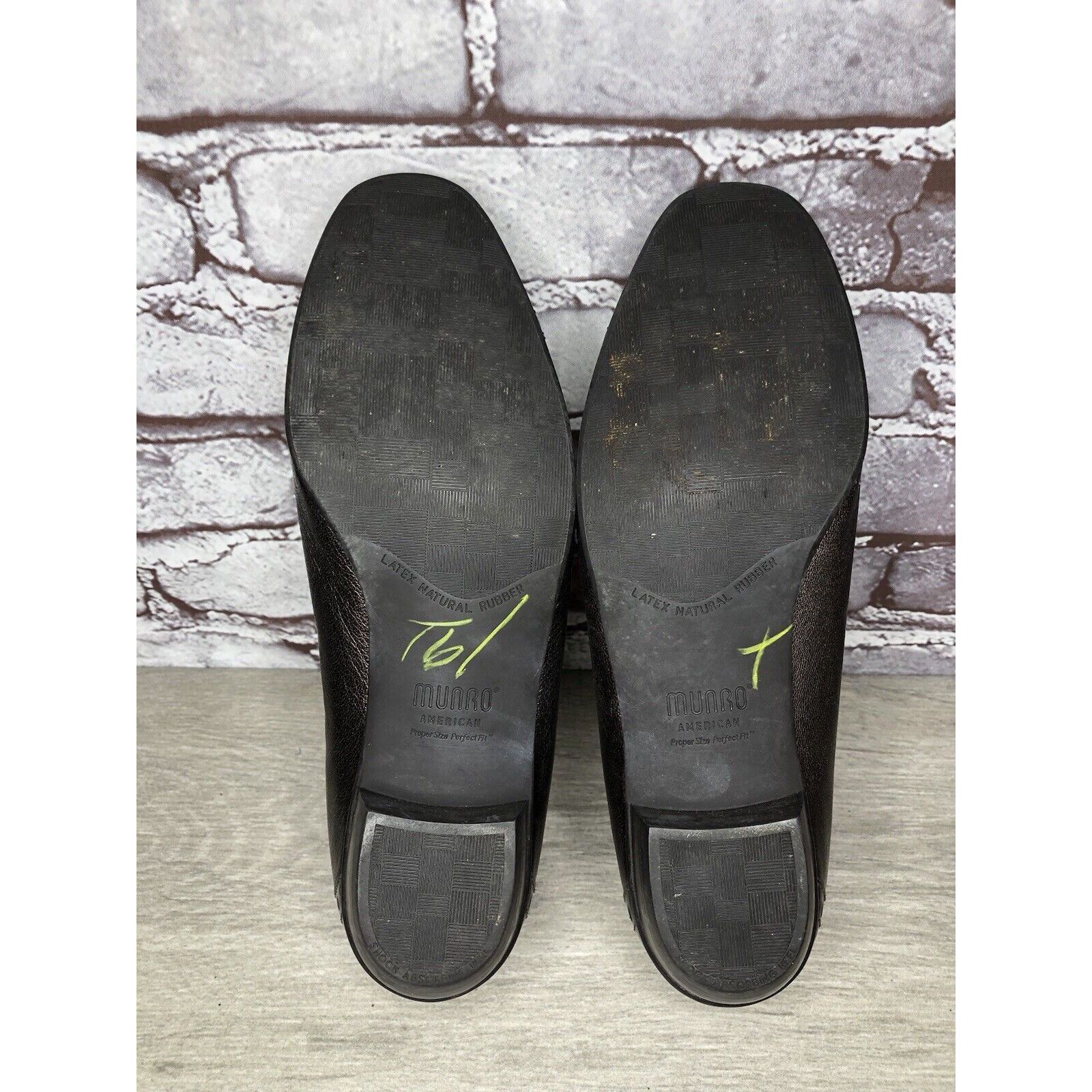 Other Munro Womens Morgan Brown Bronze Leather Kiltie Slip-On Flat Size US 8 / IT 38 - 23 Thumbnail