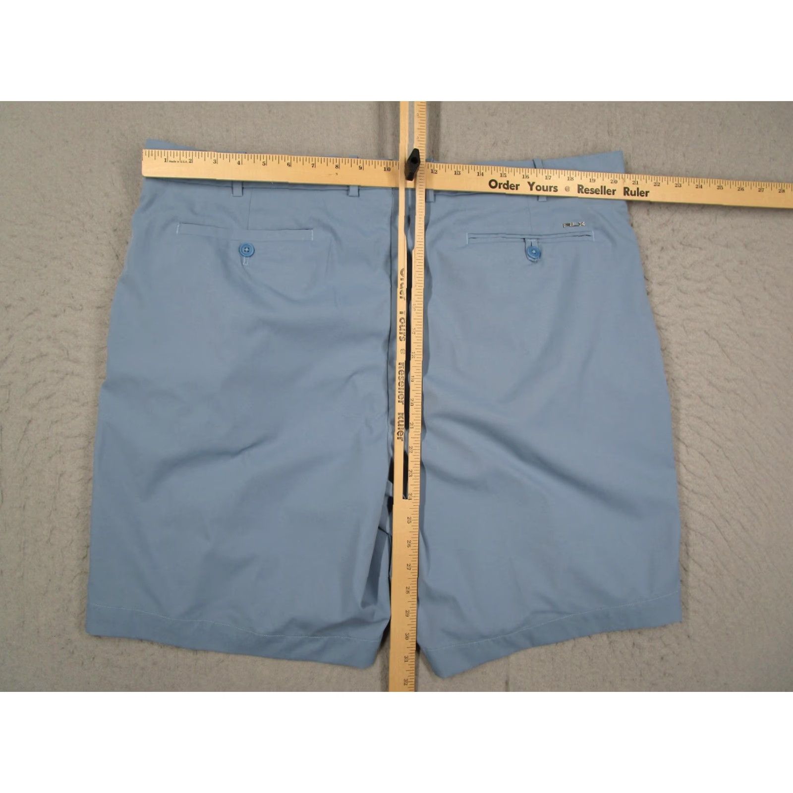 Polo Ralph Lauren RLX Ralph Lauren Shorts Mens 40 Blue Classic Fit Golf Performance Flat Front Athletic Men Size US 40 / EU 56 - 5 Thumbnail