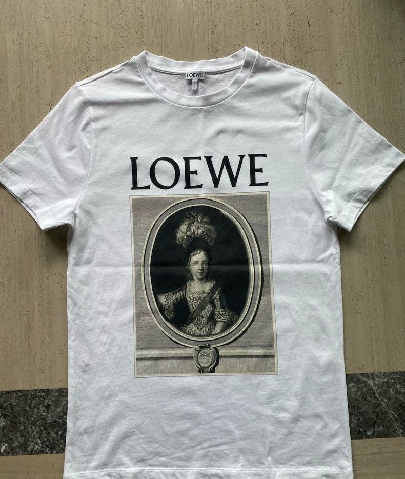 Loewe LOEWE Women's Short Sleeve Graphic Tee - dmc Size US S / EU 44-46 / 1 - 1 Thumbnail