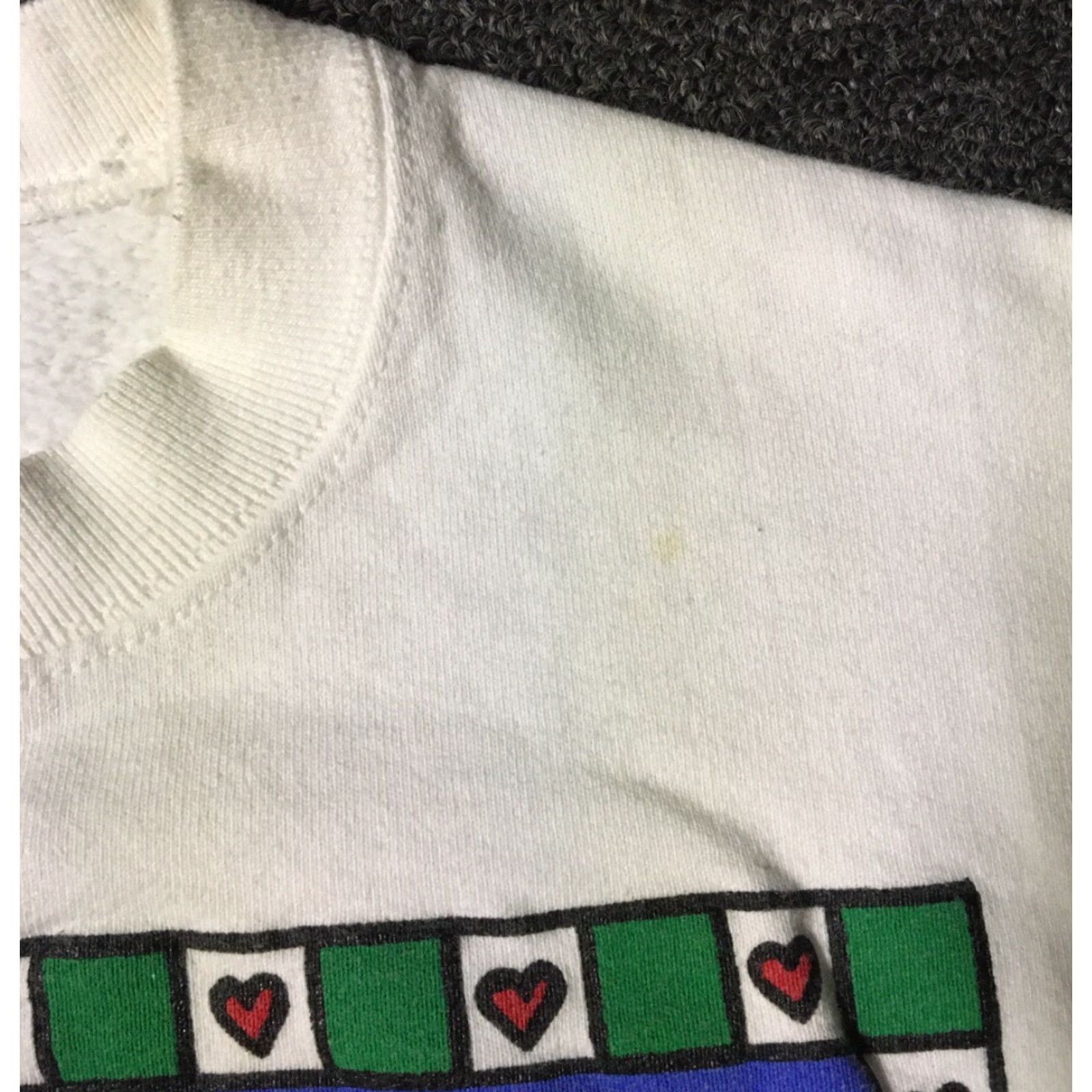 Fruit Of The Loom VINTAGE 90s Christmas Snowman Sweatshirt M USA Tree Heart Love Art Stars Grunge 80s Sweatshirt M White USA 90s Grunge Christmas Snowman Mens Size US M / EU 48-50 / 2 - 4 Thumbnail