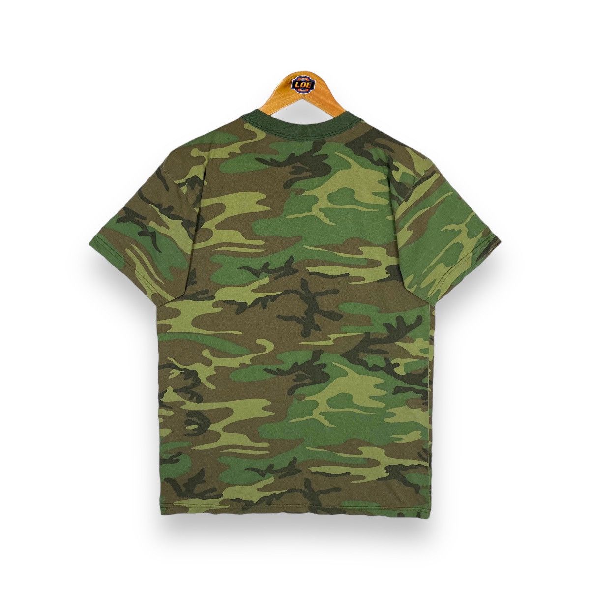 Band Tees × Vintage Vintage LESS THAN JAKE American Ska Punk Band Camo Tee Size US M / EU 48-50 / 2 - 6 Thumbnail