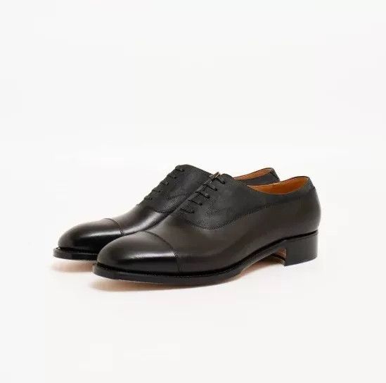 Forme D'Expression forme Long Vamp Balmoral Calf Leather Shoes Size US 6 / EU 39 - 1 Thumbnail