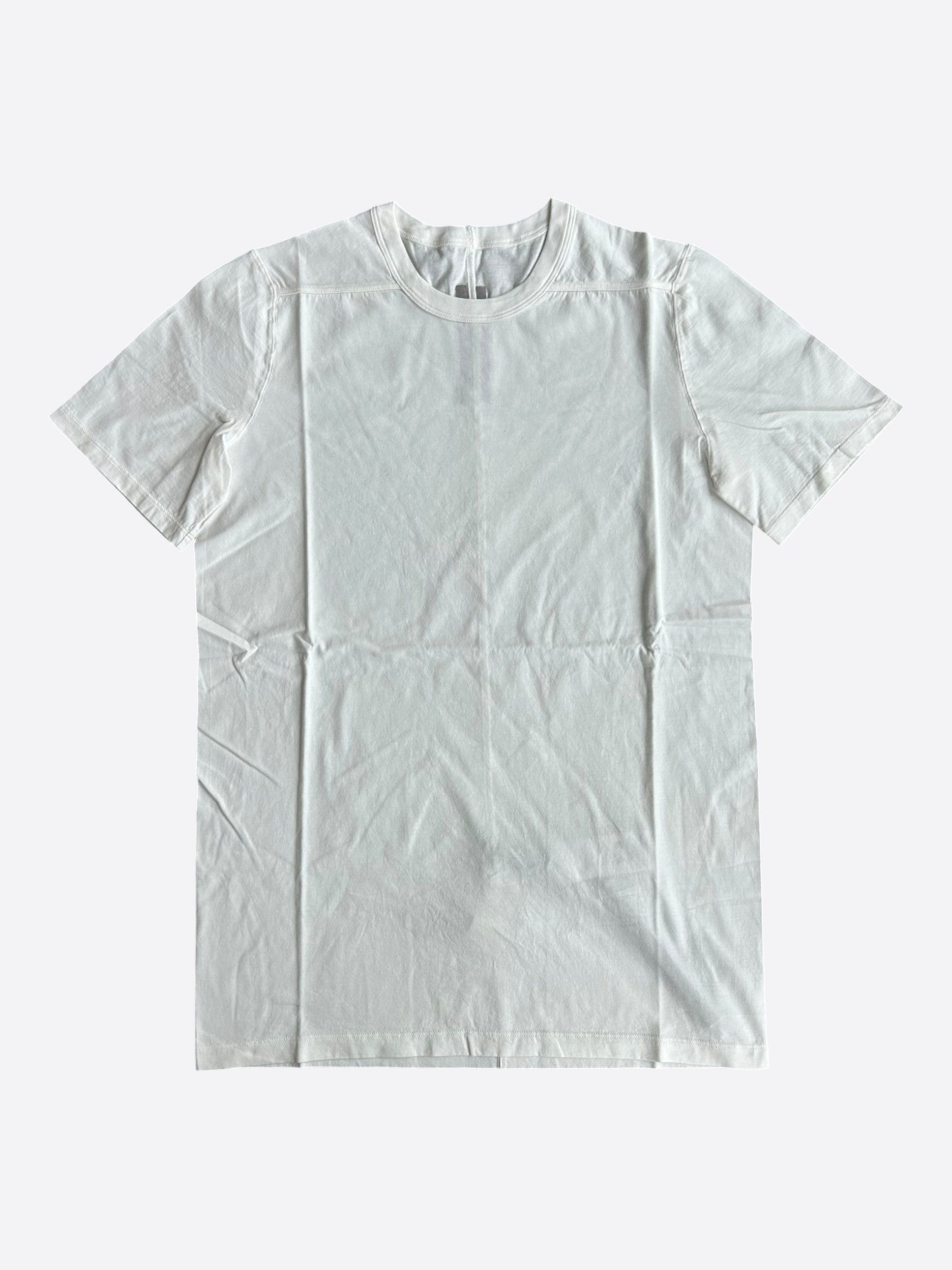 Rick Owens Rick Owens White Level T-Shirt Size US XL / EU 56 / 4 - 1 Thumbnail