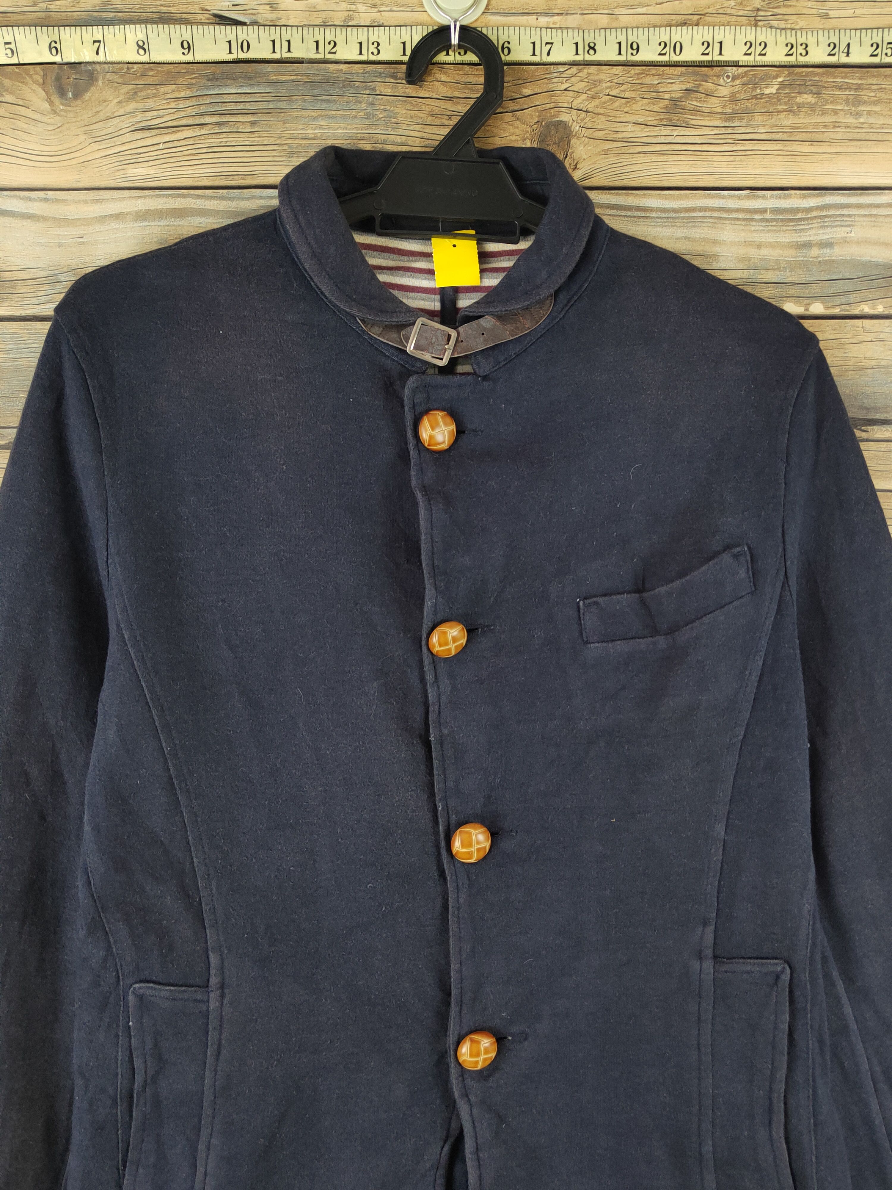 Boycott DL Boycott Navy sweater jacket Shirts #2476 Size US M / EU 48-50 / 2 - 2 Thumbnail