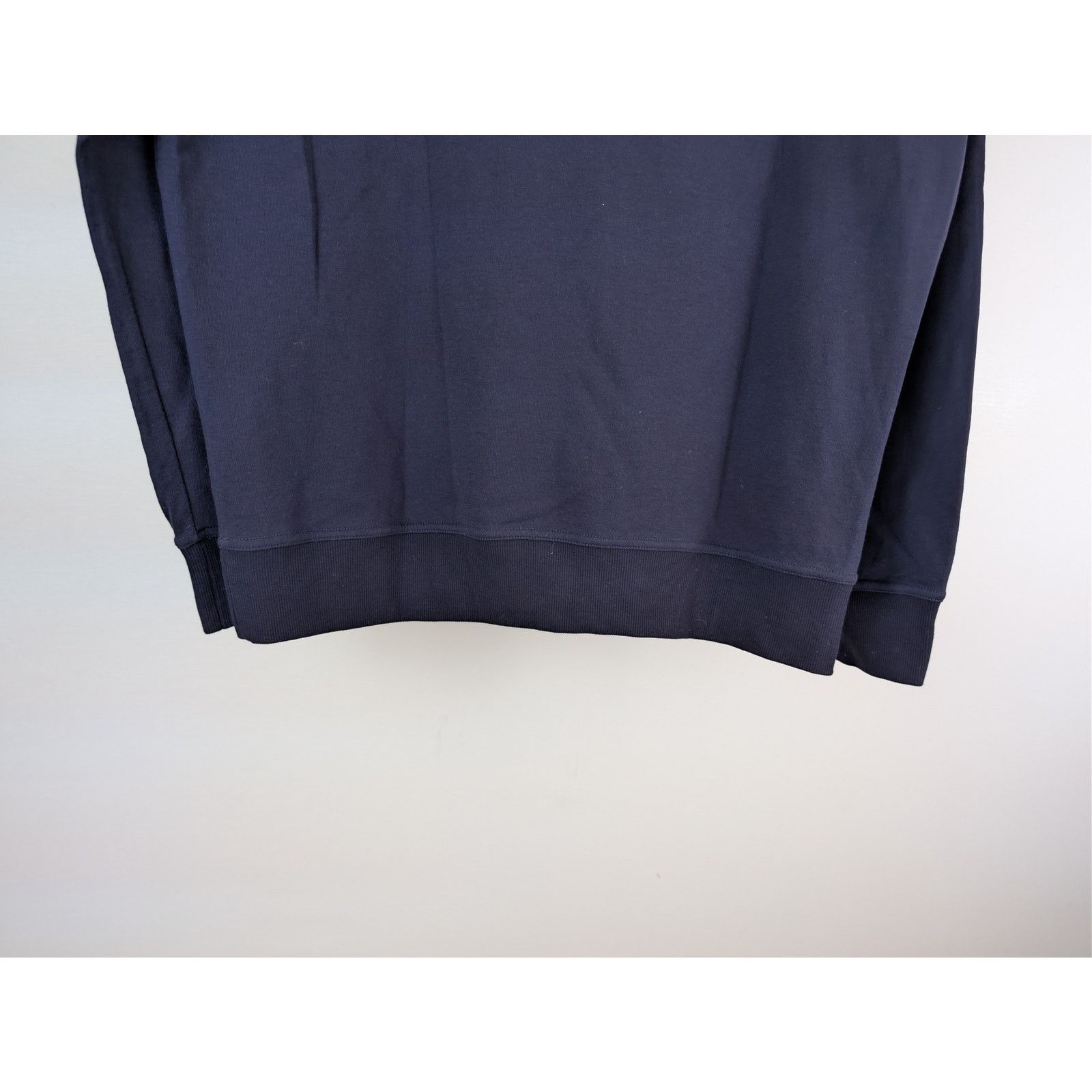 Brunello Cucinelli o1rshd1 cc20 Hi-Neck Zipper Sweatshirt in Blue Size US M / EU 48-50 / 2 - 12 Thumbnail