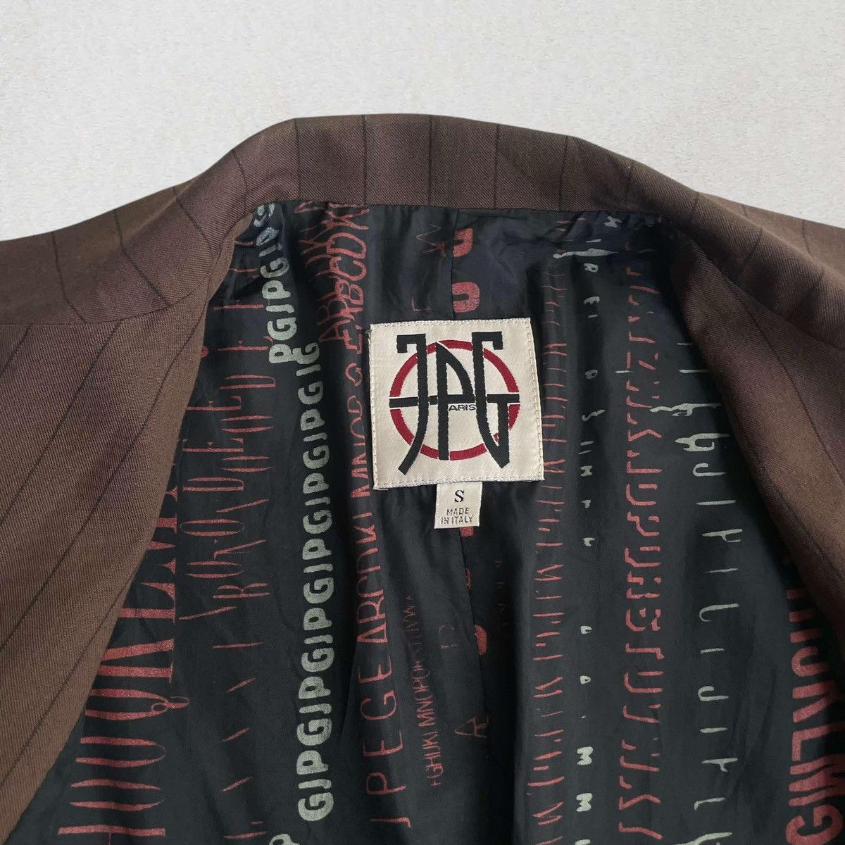 Designer × Jean Paul Gaultier 2003 Jean Paul Gaultier Chocolate Brown Blazer Size 38R - 5 Thumbnail
